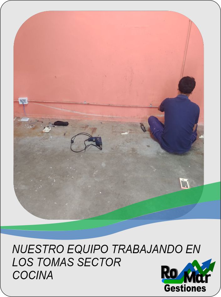 Equipo Trabajando - Sector Cocina